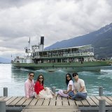 Selon les experts de l'OFS, les nuitées hôtelières imputables aux touristes étrangers se sont envolées de près d'un tiers sur un an au mois de mai. (archives)